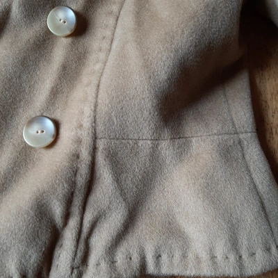 Pre-owned Max Mara Wool Jacket In Camel