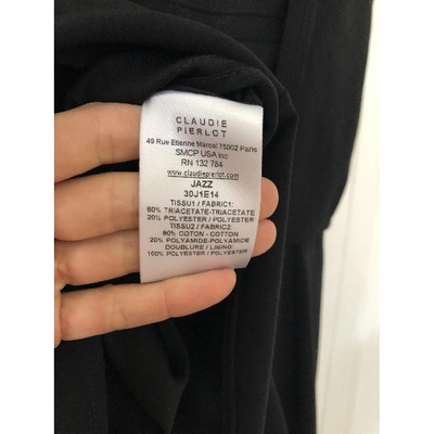 Pre-owned Claudie Pierlot Jumpsuit In Black