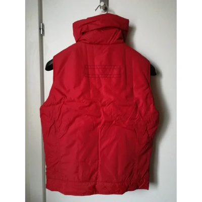 Pre-owned Tommy Hilfiger Jacket In Red