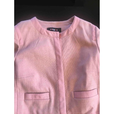 Pre-owned Paule Ka Short Vest In Pink