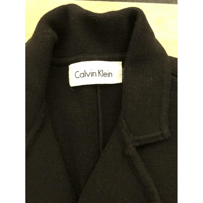 Pre-owned Calvin Klein Suit Jacket In Black