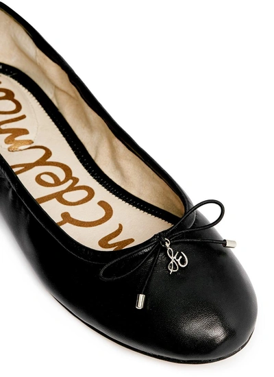 Shop Sam Edelman 'felicia' Leather Ballerina Flats