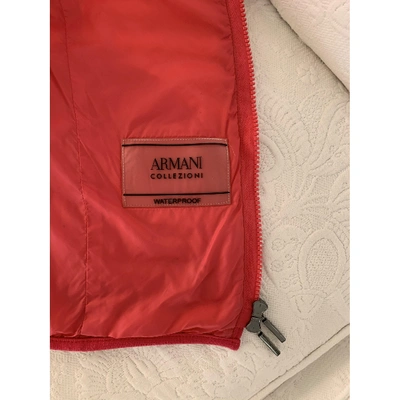 Pre-owned Armani Collezioni Knitwear In Pink