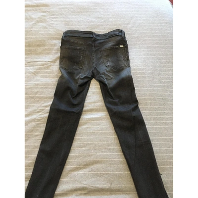 REIKO Pre-owned Slim Jeans In Grey