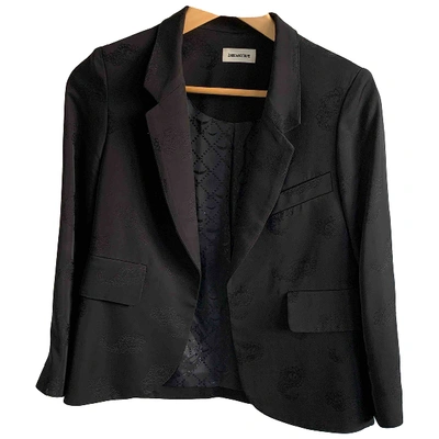 Pre-owned Zadig & Voltaire Spring Summer 2019 Black Jacket