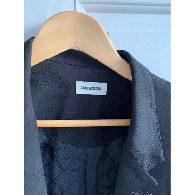 Pre-owned Zadig & Voltaire Spring Summer 2019 Black Jacket