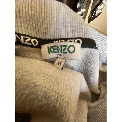 Pre-owned Kenzo Grey Cotton Dress