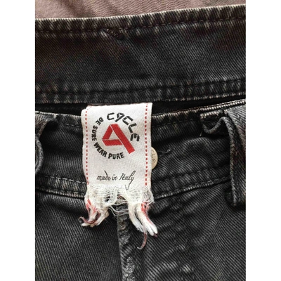 Pre-owned Cycle Short Jeans In Black