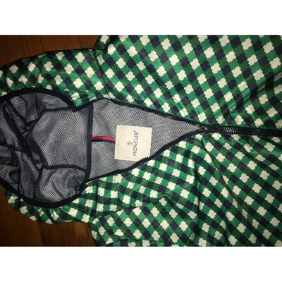Pre-owned Moncler Short Vest In Multicolour