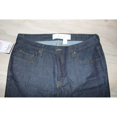 Pre-owned Victoria Victoria Beckham Short Jeans In Blue