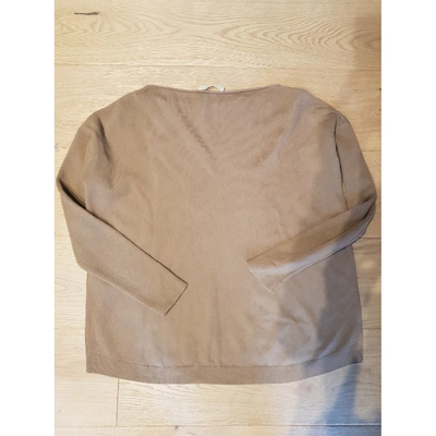 Pre-owned Mauro Grifoni Wool Jumper In Camel