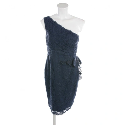Pre-owned Marchesa Blue Dress