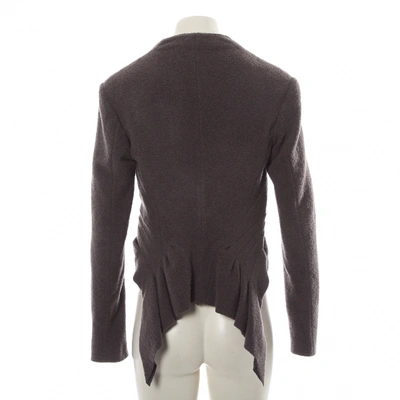 Pre-owned Haider Ackermann Wool Short Vest In Brown