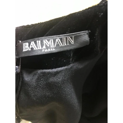 Pre-owned Balmain Tunic In Black