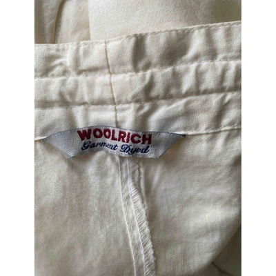 Pre-owned Woolrich Large Pants In Beige