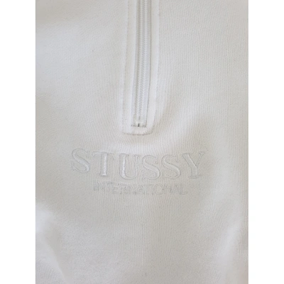 Pre-owned Stussy White Cotton Jacket