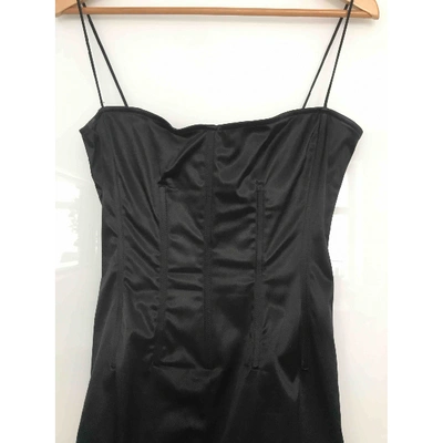 Pre-owned Dolce & Gabbana Mid-length Dress In Black