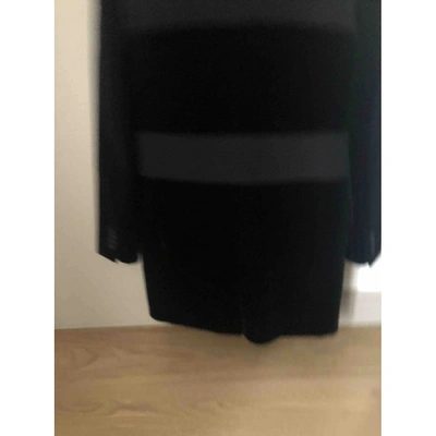Pre-owned Givenchy Black Velvet Coat