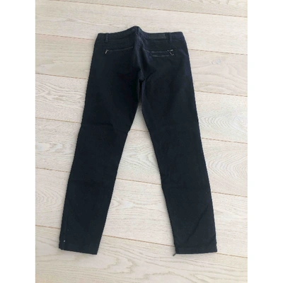 Pre-owned Victoria Beckham Slim Jeans In Navy