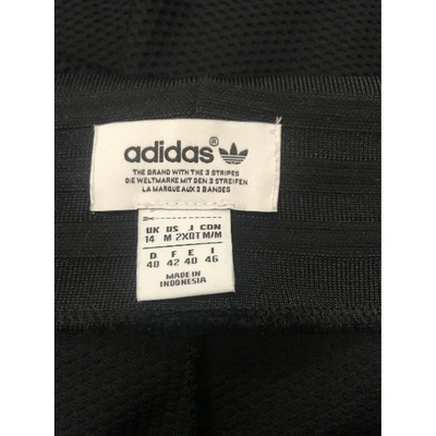 Pre-owned Adidas Originals Black Trousers