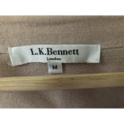 Pre-owned Lk Bennett Beige Cotton Jacket