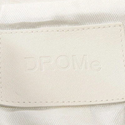 Pre-owned Drome White Leather Jacket