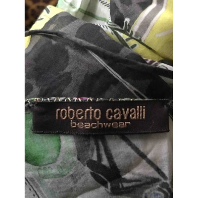 Pre-owned Roberto Cavalli Beachwear Maxi Dress In Other