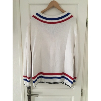 Pre-owned Y/project Wool Jumper In White