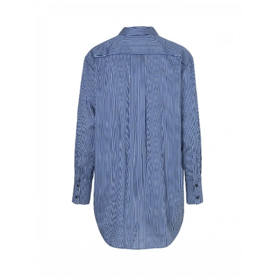 Pre-owned Mads Nørgaard Shirt In Blue