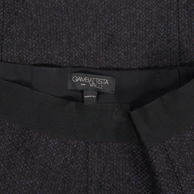 Pre-owned Giambattista Valli Linen Mid-length Skirt In Black