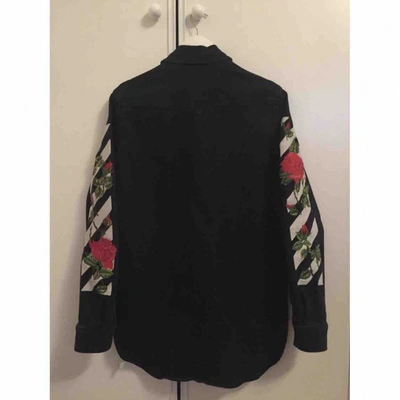 Pre-owned Off-white Jacket In Black