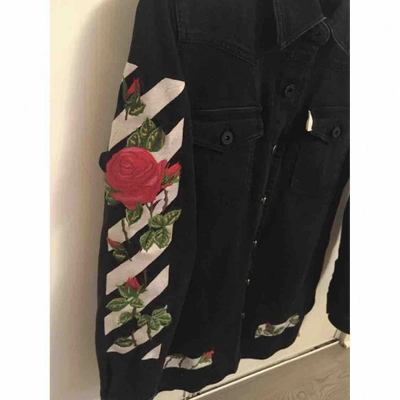 Pre-owned Off-white Jacket In Black