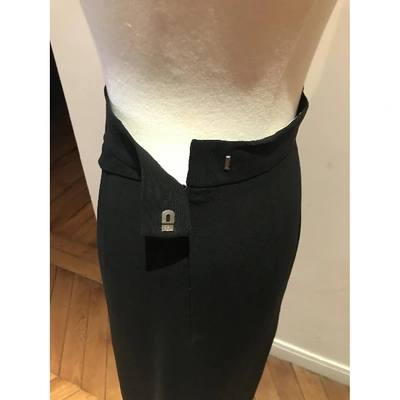 Pre-owned Rabanne Mid-length Skirt In Black