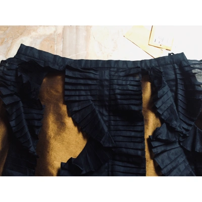 Pre-owned Fendi Mid-length Skirt In Gold