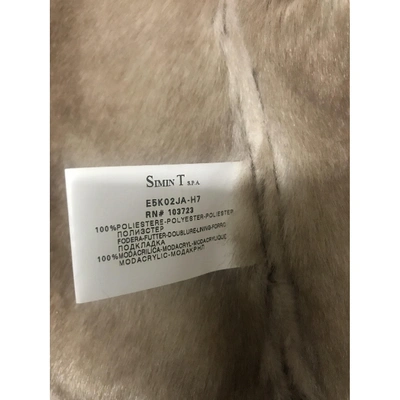 Pre-owned Armani Jeans Coat In Brown