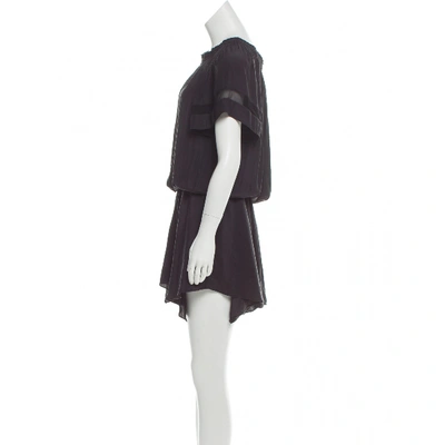 Pre-owned Ramy Brook Mini Dress In Black