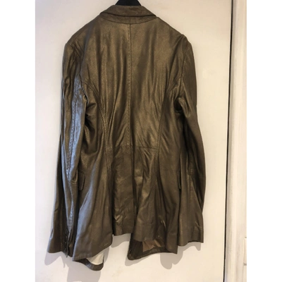 Pre-owned Paul Smith Leather Coat
