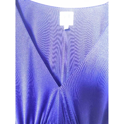 Pre-owned Halston Heritage Purple Dress