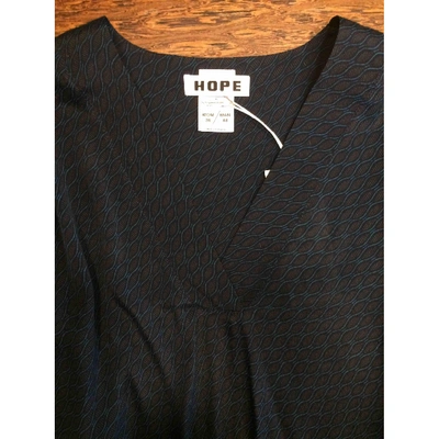 Pre-owned Hope Green Viscose Top
