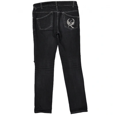 Pre-owned Alexander Mcqueen Slim Jeans In Grey