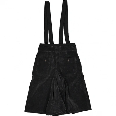 Pre-owned Chloé Anthracite Cotton Shorts