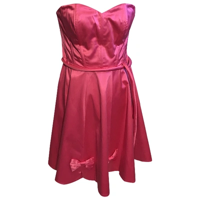Pre-owned Manoush Mid-length Dress In Pink