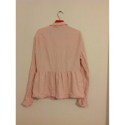 Pre-owned Raoul Silk Blouse In Pink