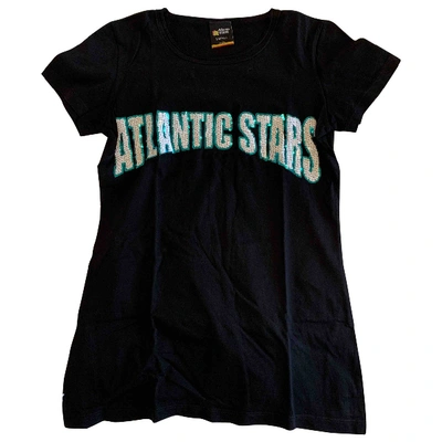 Pre-owned Atlantic Stars Black Cotton  Top