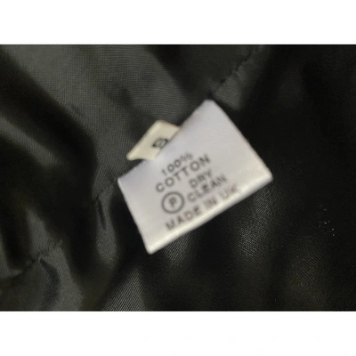 Pre-owned Preen By Thornton Bregazzi Black Cotton Jacket