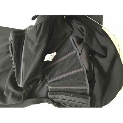 GIAMBATTISTA VALLI Pre-owned Silk Mid-length Dress In Black