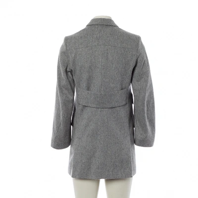 Pre-owned Eudon Choi Wool Coat In Grey