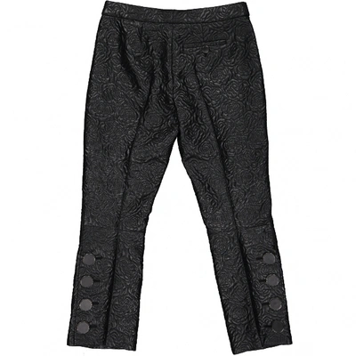 Pre-owned Alexander Mcqueen Wool Trousers In Grey