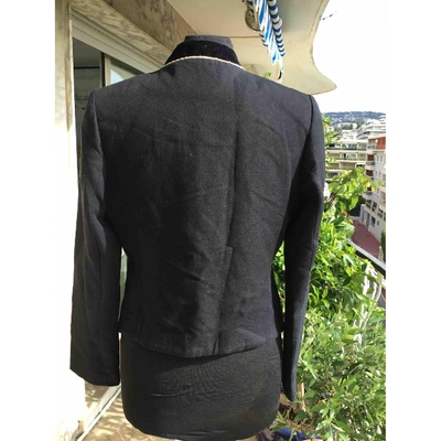Pre-owned Claudie Pierlot Short Vest In Black