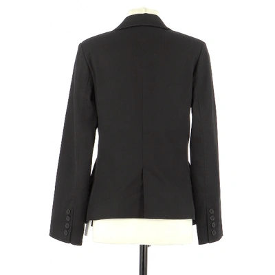 Pre-owned Essentiel Antwerp Short Vest In Black